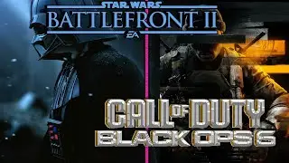 Playing Star Wars Battlefront 2 & Call of Duty Black Ops 6
