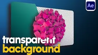 How to Export Transparent Background Videos in After Effects