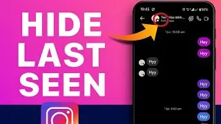 How to Hide Last Seen on Instagram | Stop Showing Active Status 2025