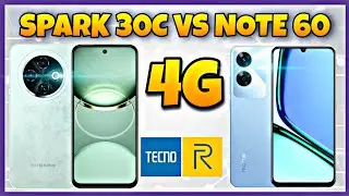 Tecno Spark 30c vs Realme Note 60 | Specification | Comparison | Features | Price