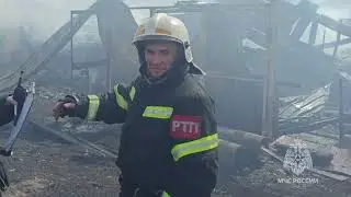 50 лет службе пожаротушения Новосибирской области