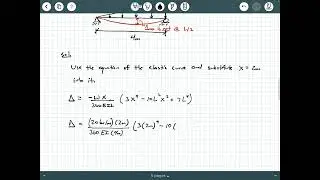 Deflection Formulas Example 3