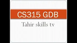 CS315 GDB 2021 (see description Group link ADP Computer networking)