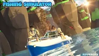 играю в Fishing Simulator № 4 купил новый рюкзак и выбил мифическую рыбу