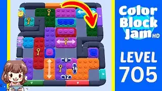 Color Block Jam Level 749 (705) Solution Walkthrough