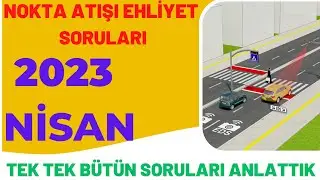AÇIKLAMALAR ÖNEMLİ / 2023 NİSAN EHLİYET SORULARI / EHLİYET SINAV SORULARI 2023 / EHLİYET TESTİ ÇÖZ
