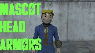 FALLOUT 4 MOD REVIEW Mascot Head Armors