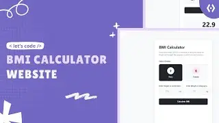 Build a BMI Calculator Project | HTML CSS JavaScript Projects for Beginners 2025
