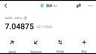 Instant 7.70$ Sui Received।।wave wallet sui Blockchain ocean claim 😯
