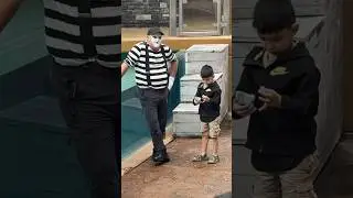 Definitely the best moment wit Tom mime SeaWorld 