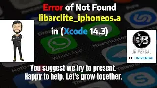 Error of Not Found libarclite_iphoneos.a in (Xcode 14.3)