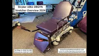 Stryker 1061 OBGYN Stretcher Gurney Overview 2024