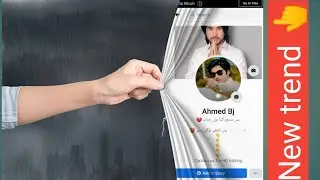 How to Edit facebook Cover trending photo ...in Picsart