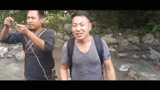 Nungthang party went out for fishing