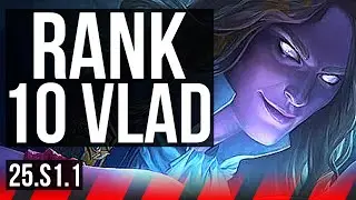 VLADIMIR vs ILLAOI (TOP) | Rank 10 Vlad | KR Challenger | 25.S1.1