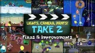 SpongeBob: Lights, Camera, Pants Mod - Take 2 v1.07 (GC NTSC)