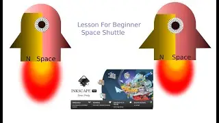 Inkscape Tutorial. Inkscape 1.0 Tutorial. Space Shuttle beginner clase.
