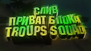 СЛИВ ПРИВАТ БЛОКА TROUPS SQUAD