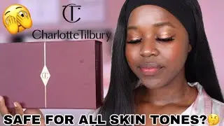 CHARLOTTE TILBURY MAKEUP TO MESMERISE MYSTERY BOX UNBOXING AND SWATCHES AUGUST 2022