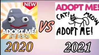 2020 VS 2021! Roblox Adopt me