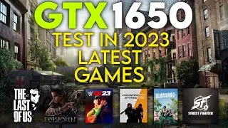 GTX 1650 in 2023 - Test in Latest Games