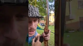 long bow hunting practice
