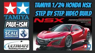 Part 1 - Tamiya 1/24 Honda NSX Step By Step Build