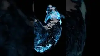 watersim in houdini & blender 