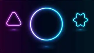 Realistic Neon Light Effect in Adobe Illustrator CC 2022