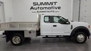 2022 FORD F450 SUPERCAB KNAPHEIDE ALPB-93 FLATBED 4K WALKAROUND 13829Z