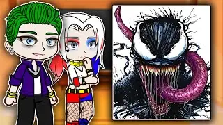 Suicide Squad React To Venom | Eddie Brock | Gacha react
