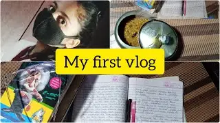 My first vlog 🥺