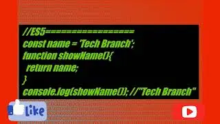 ES6 and ES5 function syntax difference