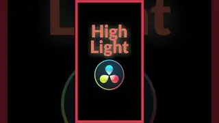 Highlight Area in Davinci Resolve