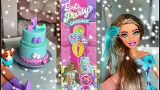 |ASMR| FULL UNBOXING BARBIE PARTY✨ 