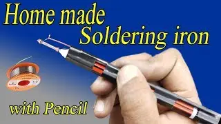 How to make soldering iron with pencil in tamil  | DCT