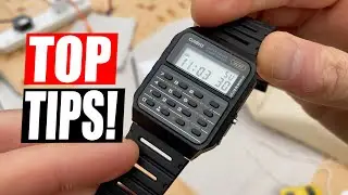 CA53W-1 Calculator watch tips- Casio classics E08