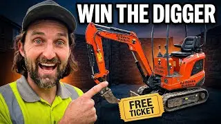 Someone Is Winning A Digger For £10 | Builders Open Day Raffle