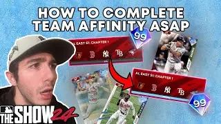 TEAM AFFINITY TUTORIAL MLB THE SHOW 24