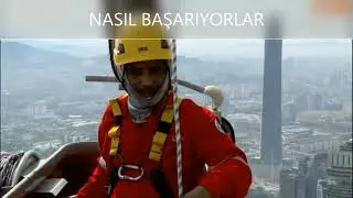 PETRONES KULELERİNİ CAMLARINI NASIL TEMİZLİYORLAR KOLAY MI SANIYORSUNUZ