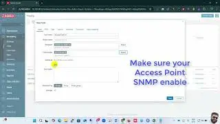 How to Add an Access Point in Zabbix