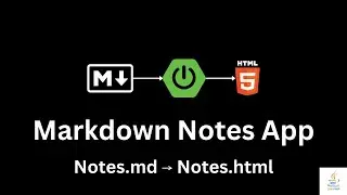 📒 Markdown Notes Project using Spring Boot and Flexmark - roadmap.sh  