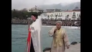 Ялта, крещение 2013 .wmv