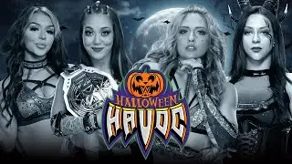 Halloween Havoc: Giulia & Stephanie Vaquer Vs Roxanne Perez & Cora Jade #HalloweenHavoc #WWE2K24