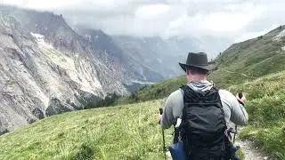 🇮🇹 TOUR DU MONT BLANC hike Glaciers Galore! 🥾 Day 4 hiking the TMB - Combal to Courmayeur EPIC!