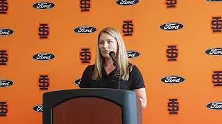 Cristal Brown introductory press conference