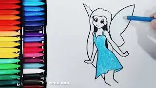 Fun and Easy Steps to Draw and Color Silvermist