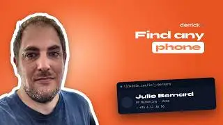 Find a Phone Number From a LinkedIn URL (Google Sheets Phone Finder)