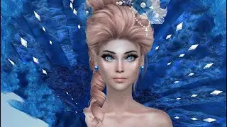 CAS►  Creating Lady Peacock (The Sims 4)