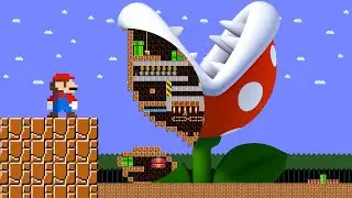 Mario vs The Giant Maze - Piranha Plant Maze | Game Animation